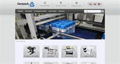 Desktop Screenshot of genpack.com